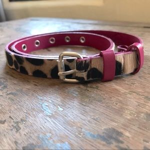 Boden calfskin belt XS